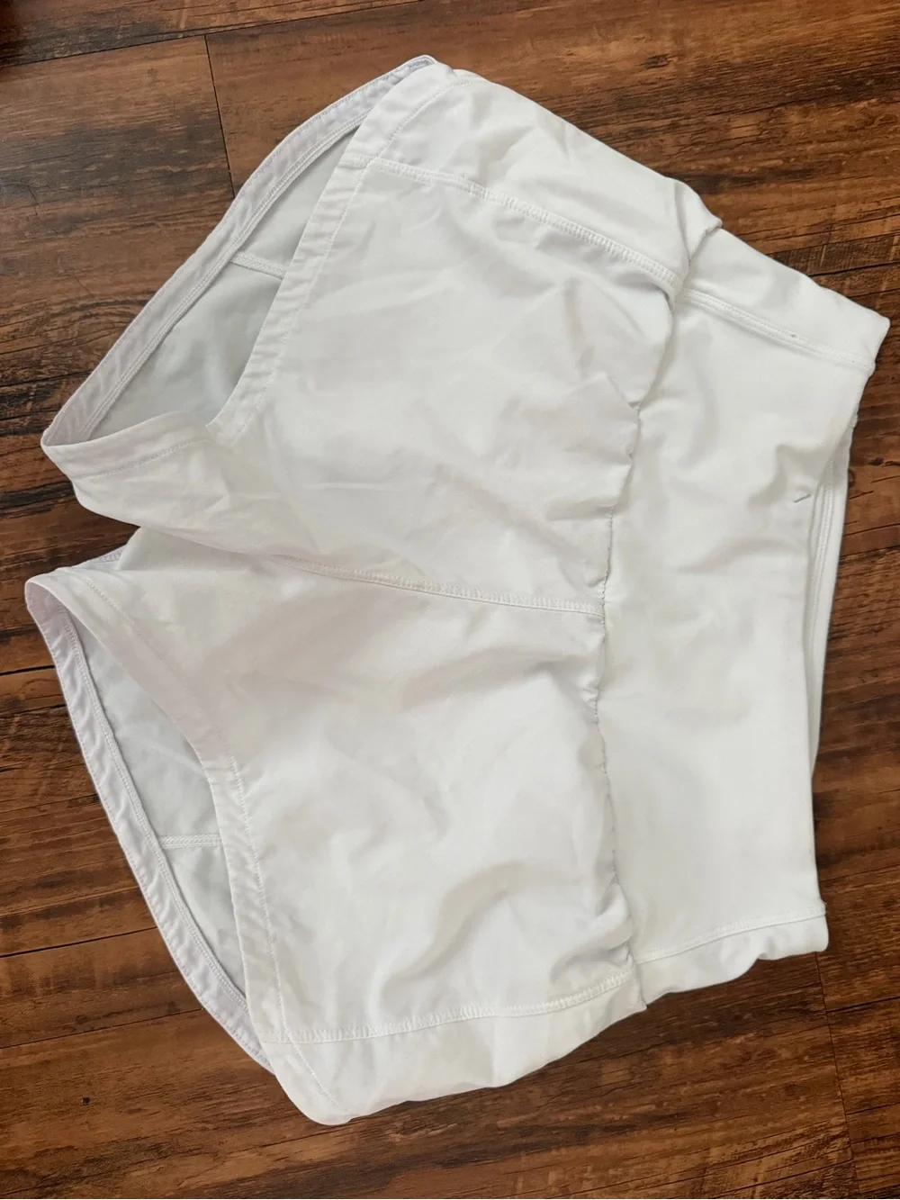Women’s White lululemon speed up Shorts